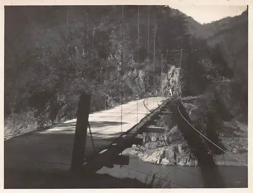 Japan Tenrykawa - Hängebrücke 160.157