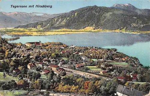 Tegernsee mit Hirschberg gl1927 159.716