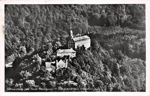 Schwarzburg Das Schloss vom Trippstein gl1939 162.510