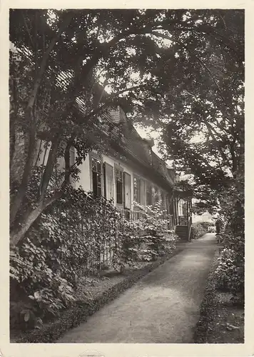 Weimar, Goethehaus, Hausgarten gl1953 E3647