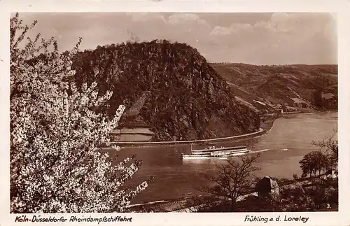 Frühling an der Loreley gl1929 161.638