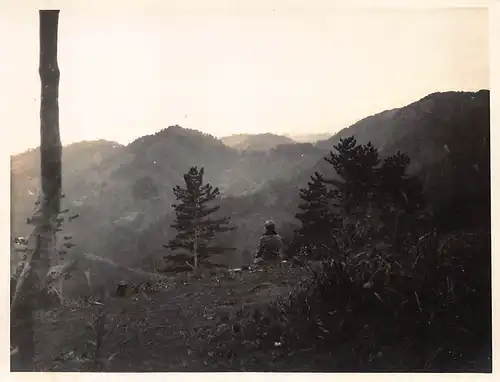 Japan Ōiso - Blick über das Gebirge 160.165