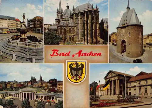Bad Aachen Teilansichten gl1962 160.839