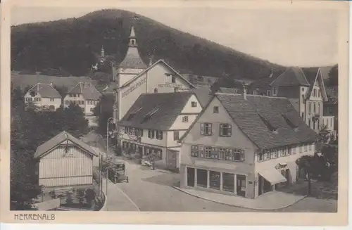 Bad Herrenalb - Partie beim Hotel zur Post (Ochsen) ngl 225.823