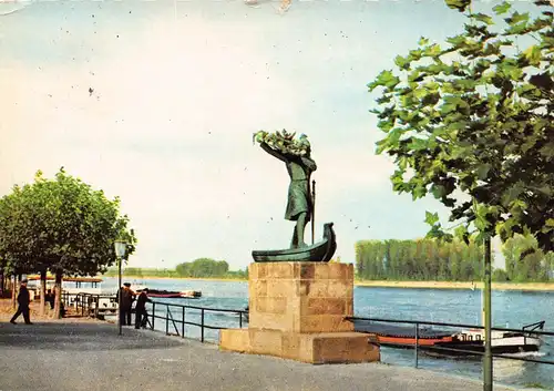 Worms am Rhein Hagendenkmal gl1968 160.857