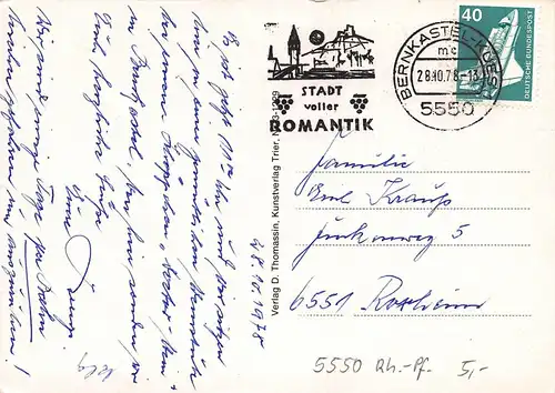 Bernkastel Teilansichten gl1978 160.833