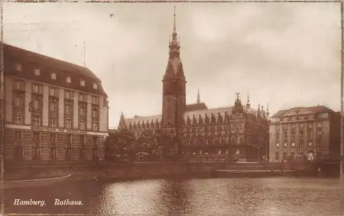 Hamburg Rathaus gl1926 161.857