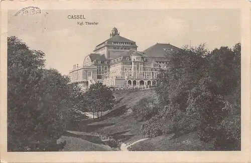 Kassel Kgl. Theater feldpgl1915 163.311