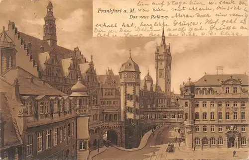 Frankfurt a.M. Das neue Rathaus gl1904 161.968