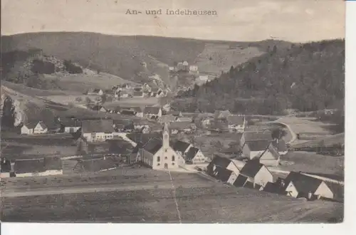 Anhausen und Indelhausen (Hayingen) Panorama gl19? 225.651