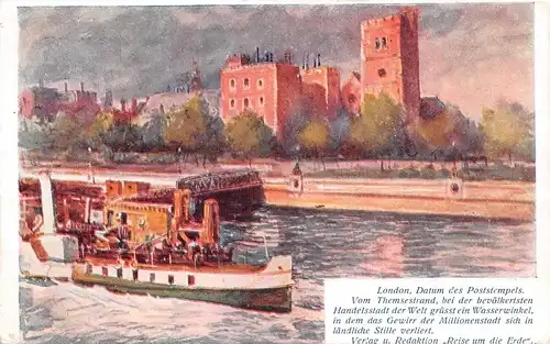 London Themsestrand Wasserwinkel gl1905 165.313