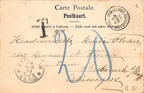 Bruxelles Le Conservatoire royal gl1901 165.338