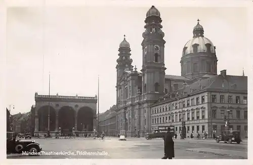 München Theatinerkirche Feldherrenhalle gl1930 162.910