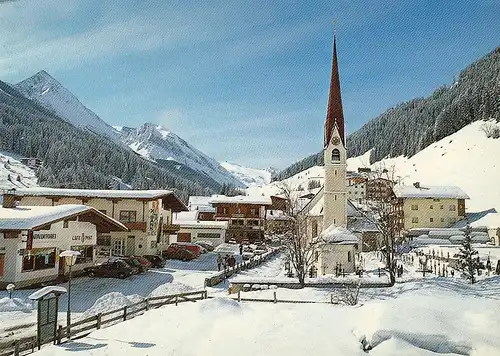 Lanersbach, Zillertal, gegen Hintertuxergletscher gl1985 E2168