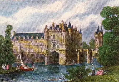 Chenonceaux (Indre-et Loire) Le Château sur la Cher ngl E3786