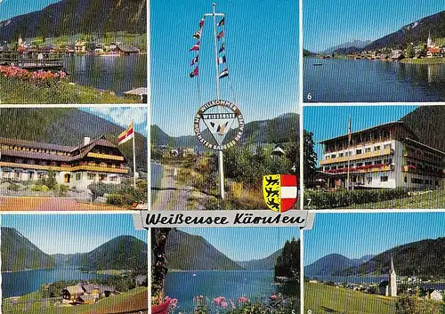 Weißensee in Kärnten, Mehrbildkarte gl1966 E2188