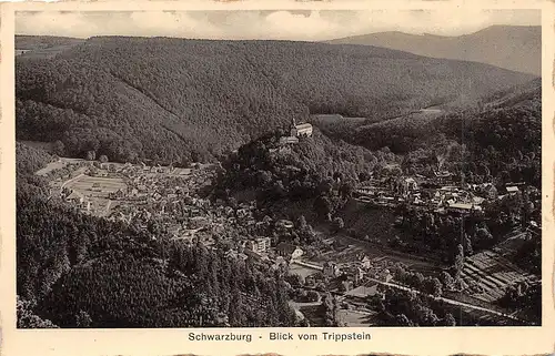 Schwarzburg Blick vom Trippstein ngl 162.539