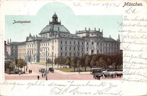 München Justizpalast gl1902 162.941