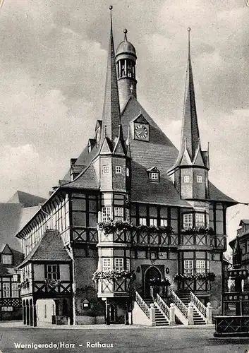 Wernigerode/Harz Rathaus ngl 160.908