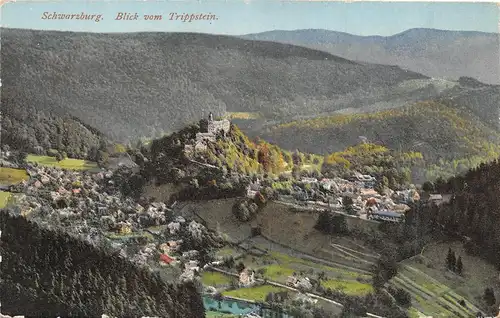 Schwarzburg Blick vom Trippstein ngl 162.547