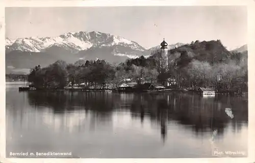 Bernried mit Benediktenwand bahnpgl1951 162.699