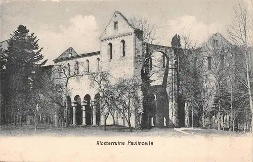 Klosterruine Paulinzella gl1906 162.583