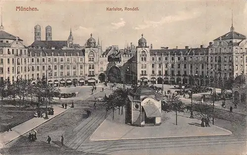 München Karlsplatz Das Rondell gl1914 162.968