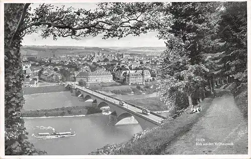 Trier a.d.Mosel Blick aus dem Weißhauswald gl1932 163.425