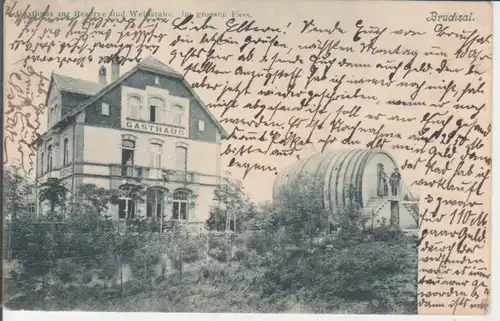 Bruchsal - Gasthaus zur Reserve und Weinstube im gr. Fass gl1904 225.787