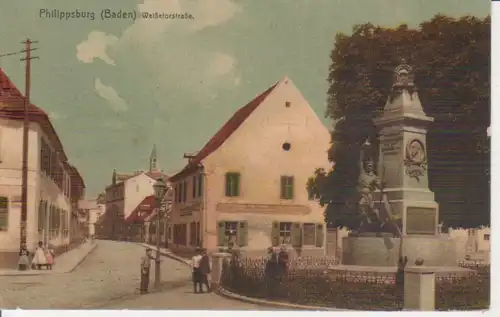 Philippsburg - Weißetorstraße feldpgl1915 225.793