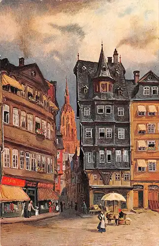 Frankfurt a.M. Domblick am alten Markt ngl 161.985