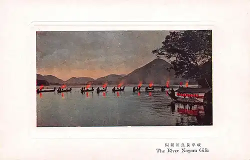 Japan Gifa - The River Nagara Fischfang mit Kormoran ngl 160.380