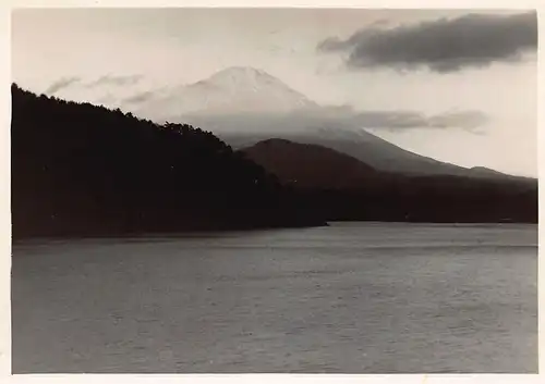 Japan See Shoji mit Vulkan Fuji Blick vom Ikeda-Hotel 160.082