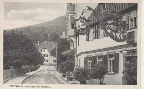 Bad Herrenalb - Hotel zur Post (Ochsen) ngl 225.826