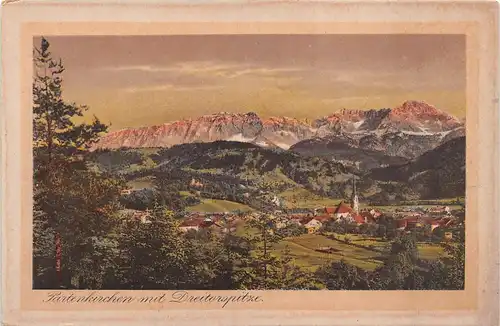 Partenkirchen mit Dreitorspitze ngl 162.630