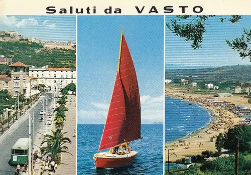 Saluti di Vasto, Mehrbildkarte gl1969 E2350