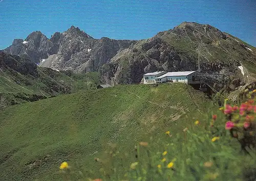 Kleinwalsertal, Kanzelwandbahn Bergstation, Hammerspitze, Hochgehren ngl E3129