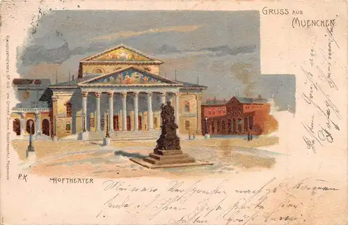 München Hoftheater gl1901 162.964