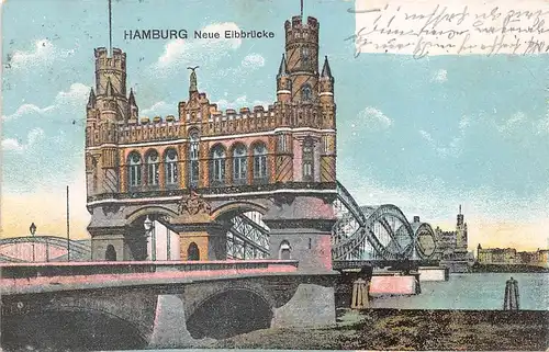 Hamburg Neue Elbbrücke gl1907 164.456