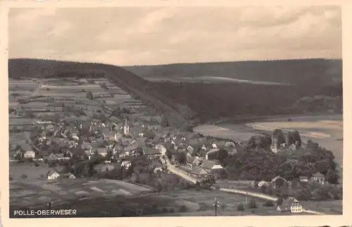Polle Oberweser Gesamtansicht gl1931 163.617