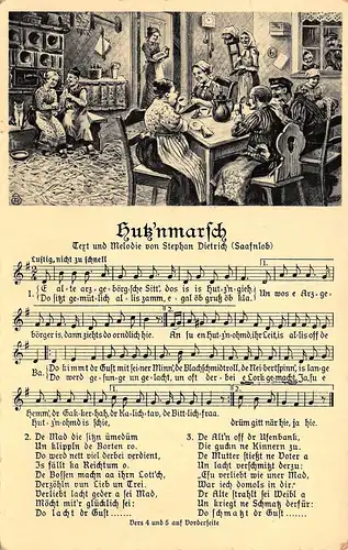 Musik und Lied: Hutz'nmarsch gl1937 161.070