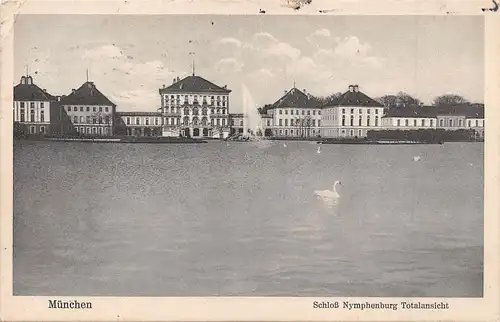 München Nymphenburg Totalansicht gl1931 162.901