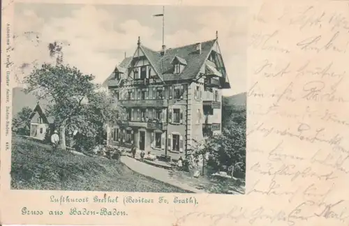 Baden-Baden - Hotel und Café 'Gretel' gl1902 226.836