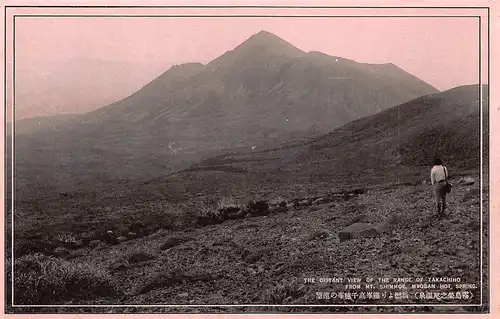 Japan Blick vom Shimmoe auf Takachiho ngl 160.223