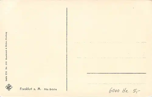 Frankfurt a.M. Alte Brücke ngl 163.719