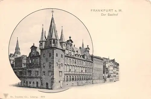 Frankfurt a.M. Der Saalhof ngl 163.740