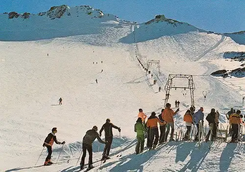 Schnallstaler Gletscherbahn im Winter ngl E1437