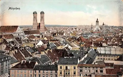 München Blick über die Dächer der Altstadt ngl 163.080