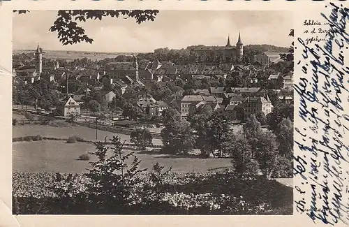 Schleiz i.Thür. Panorama ngl E4102