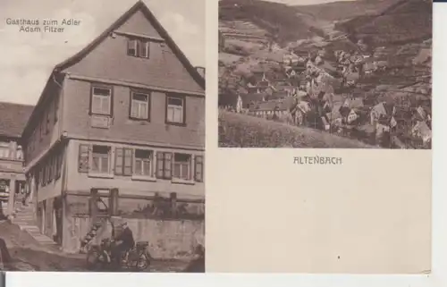 Altenbach Gasthaus zum Adler von Adam Fitzer Panorama gl1939 226.025